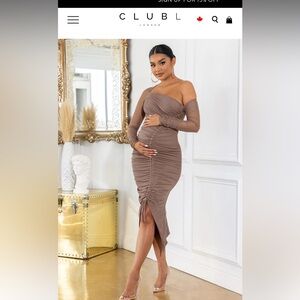 Club L London Maternity Dress